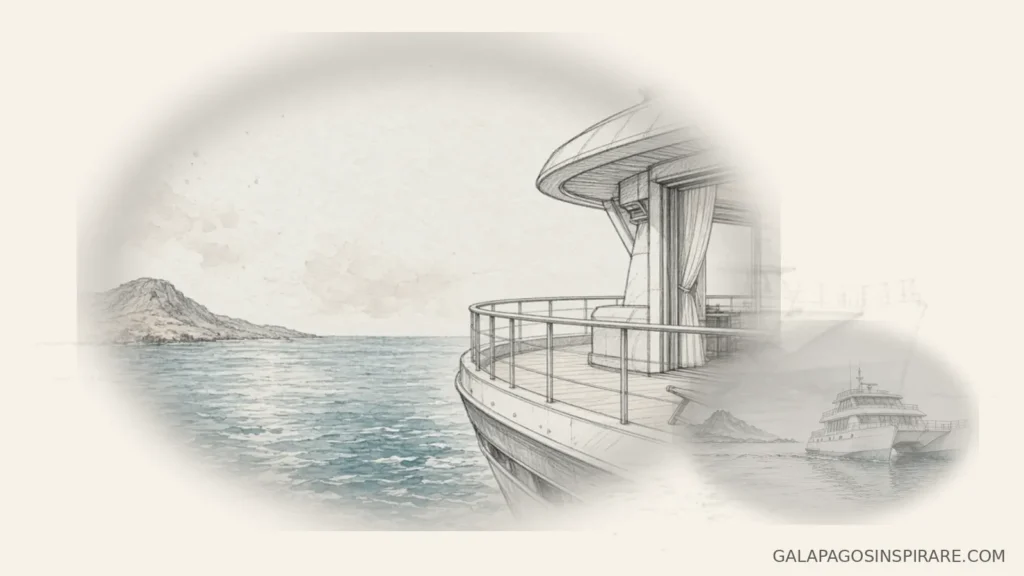 galapagos sea star yacht balcony suites naturalist sketch