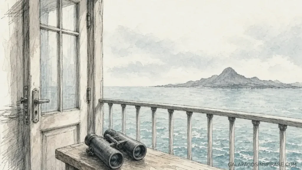 tip top v galapagos deck watch binoculars naturalist sketch cool dawn