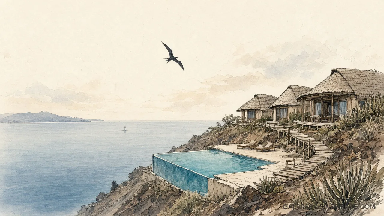 best boutique hotels galapagos islands cliff lodge pool naturalist sketch best boutique hotels galapagos islands cliff lodge pool naturalist sketch