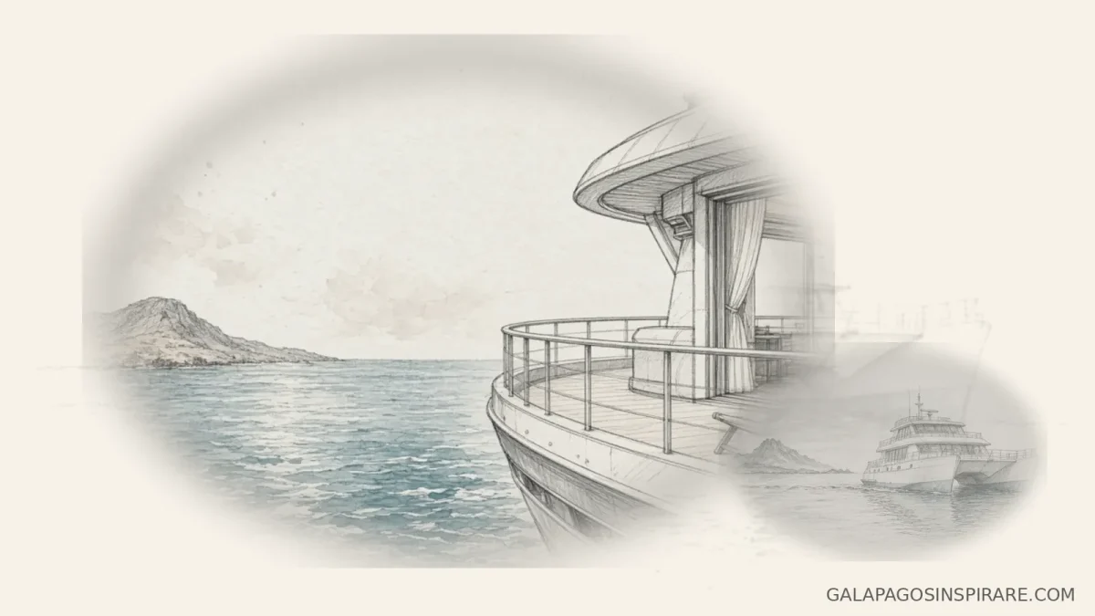 galapagos sea star yacht balcony suites naturalist sketch