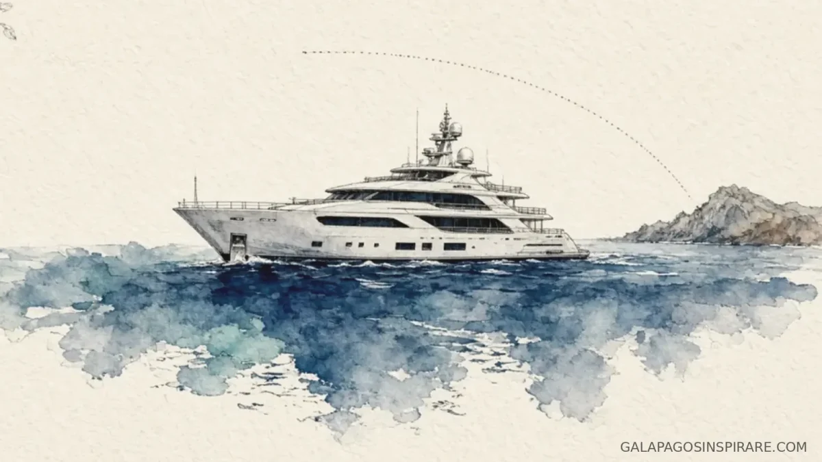 monserrat galapagos expedition route naturalist sketch sandy-beige late afternoon